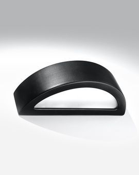 Ceramic wall lamp ATENA black + 1x LED bulb E27 4000K Cool White 7.5W 650lm