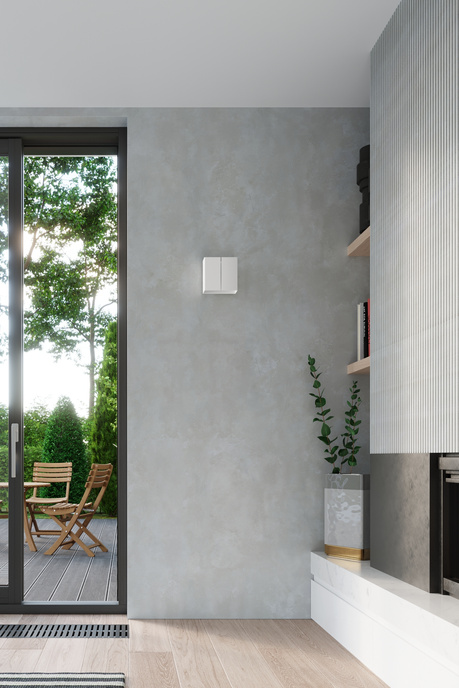 Wall lamp LINEA white + 2x LED Bulb G9 4000K Cool White 4.5W 530lm