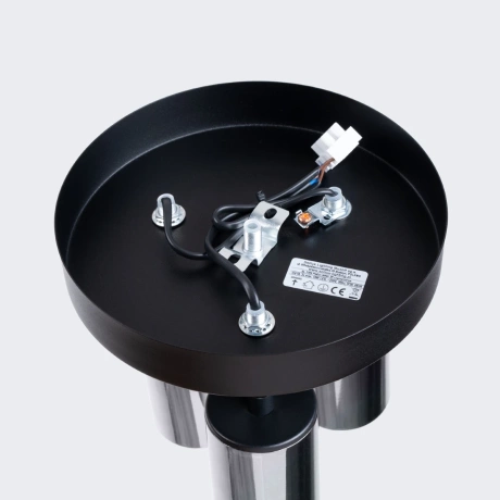 Ceiling lamp WINX 3P black/chrome