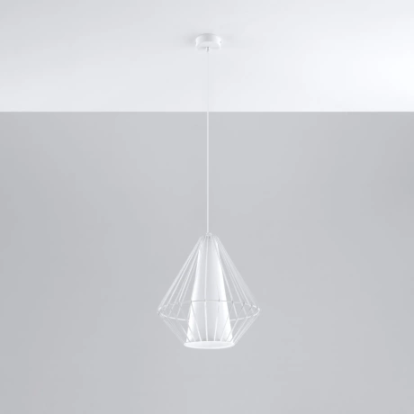 Pendant lamp DEMI white