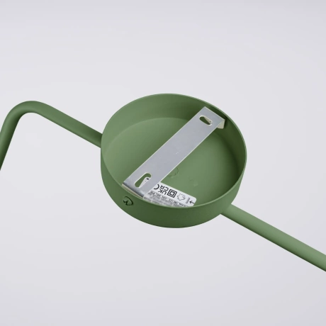 Wall lamp NOX olive green