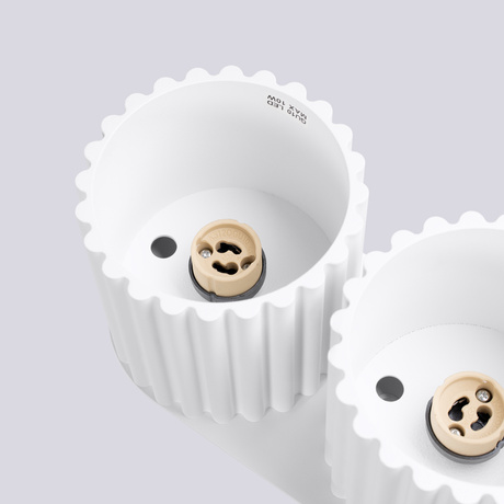 Ceiling lamp AURA 2 white GU10