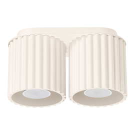 Ceiling lamp AURA 2 beige GU10