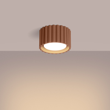 Ceiling lamp AURA 1 mocha Gx53