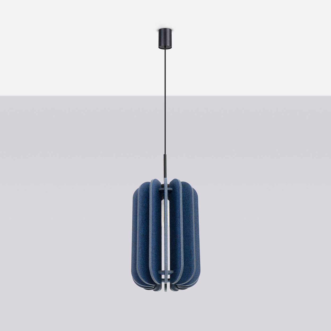 Pendant lamp MULA 27 navy