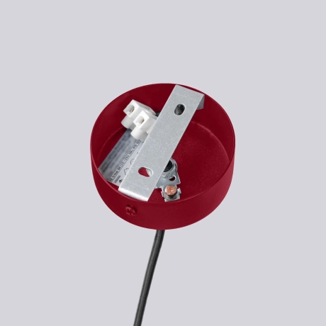 Chandelier HALO 6 burgundy