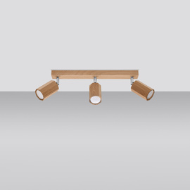 Ceiling lamp ZEKE 3 oak