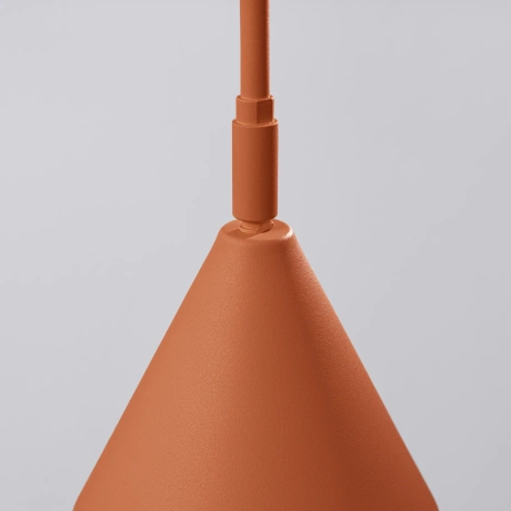 Wall lamp NOX red ochre