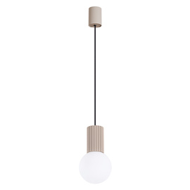 Pendant lamp HALO 1 taupe