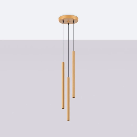 Pendant lamp ARCHE 3P gold