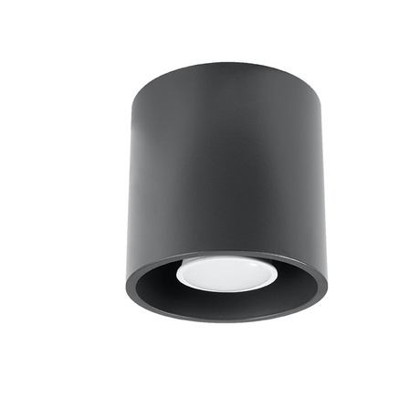 Ceiling lamp ORBIS 1 anthracite + 1x LED Bulb GU-10 3000K Warm White 7W 620lm