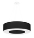 Chandelier SATURN 70 black + 6x LED Bulb E27 4000K Cold 7.5W 650lm