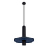 Pendant lamp PELTA 1 black/navy