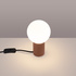 Table lamp HALO mocha