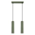 Pendant lamp KARBON 2 olive green