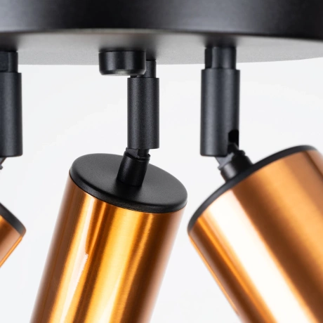 Ceiling lamp WINX 3P black/cooper