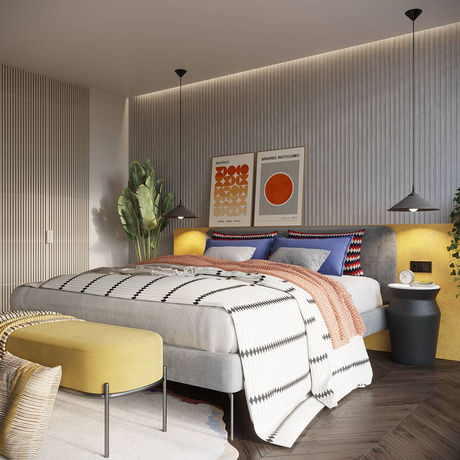 ZUMA black pendant lamp + 1x LED Bulb E27 4000K Cool White 7.5W 690lm