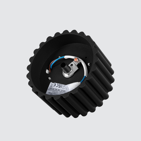 Ceiling lamp AURA 1 black Gx53