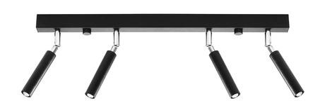 Ceiling lamp EYETECH 4 black + 4x LED Bulb G9 3000K Warm 4.5W 510lm