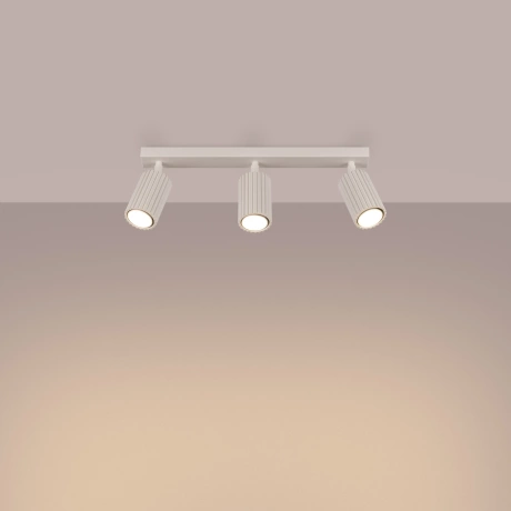 Ceiling lamp KARBON 3L beige