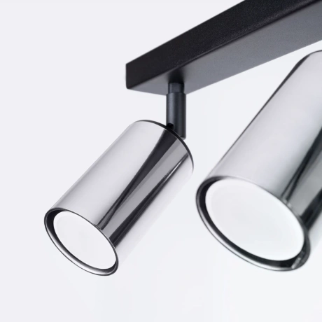 Ceiling lamp WINX 3 black/chrome