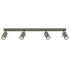 Ceiling lamp RING 4L olive green
