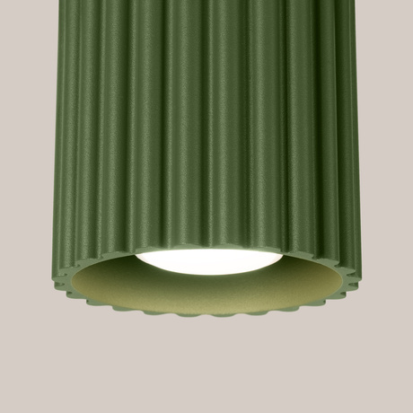 Ceiling lamp AURA 1 olive green GU10