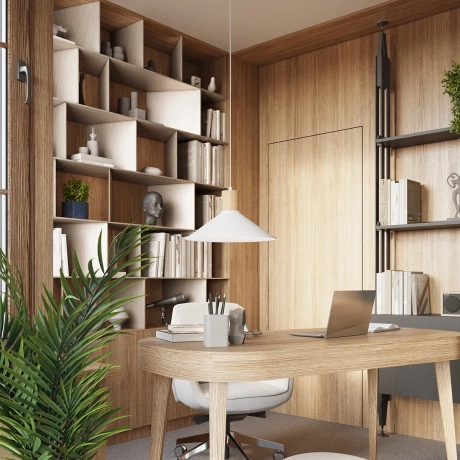 Pendant lamp JAGA white