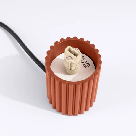 Table lamp HALO red ochra