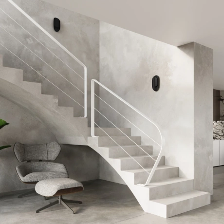 Wall lamp TEAR black