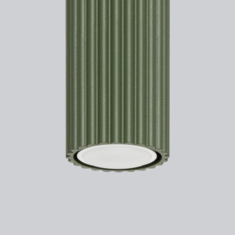 Ceiling lamp KARBON 20 olive green
