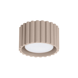 Ceiling lamp AURA 1 taupe Gx53