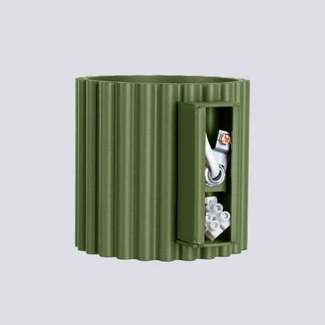 Wall lamp AURA olive green G9