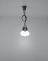 Hanging lamp DIEGO 3 gray + 3x LED Bulb E27 4000K Cool White 7.5W 650lm