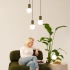 Wall lamp HALO olive green IP44