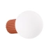 Wall lamp HALO red ochra IP44
