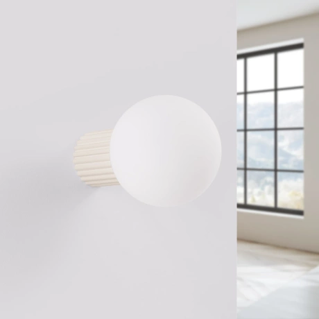 Wall lamp HALO beige IP44