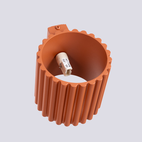 Wall lamp AURA red ochra G9