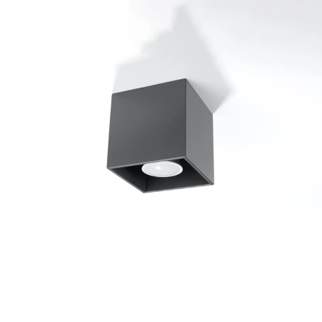 Ceiling lamp QUAD 1 anthracite
