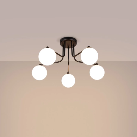 Chandelier ASTRAL 5 black