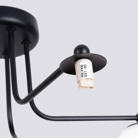 Chandelier ASTRAL 5 black