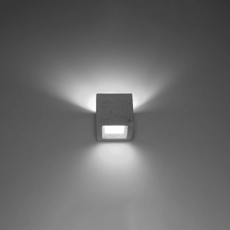 Wall lamp LEO concrete