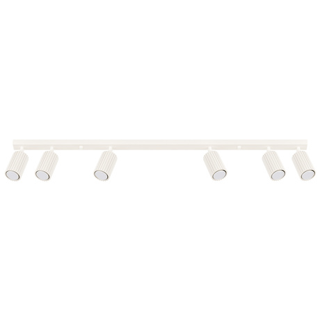 Ceiling lamp KARBON 6L beige