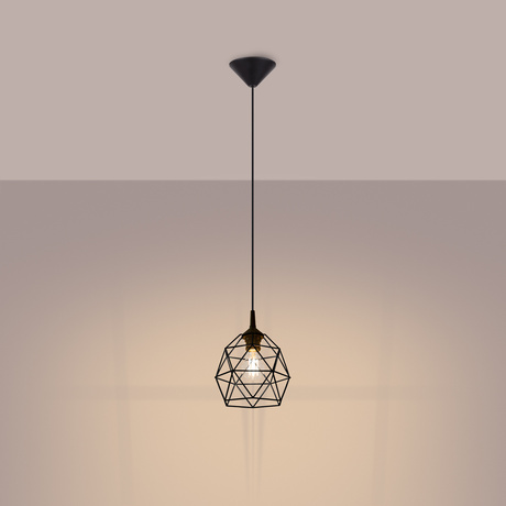 Pendant lamp TRIOM 20 black