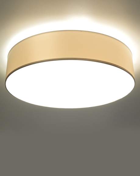 Ceiling lamp ARENA 55 WHITE + 4x LED Bulb E27 3000K Warm 7.5W 620lm