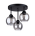 Chandelier ALINO 3 black + 3x LED Bulb E27 4000K Cool White 7.5W 690lm