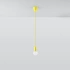Pendant lamp DIEGO 1 yellow