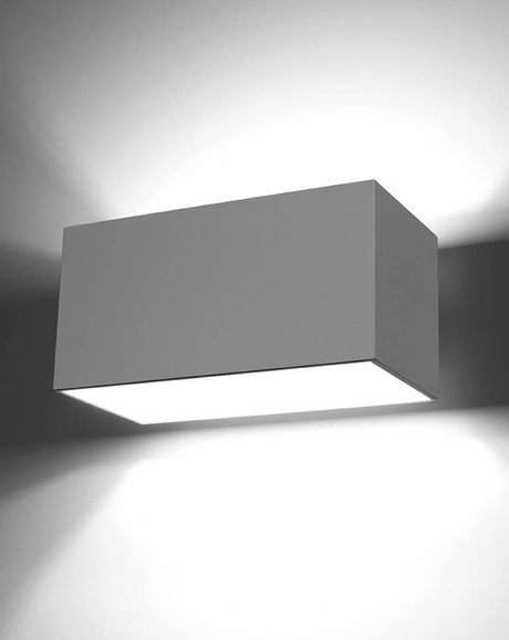 Wall lamp QUAD MAXI white + 2x LED Bulb G9 4000K Cool White 4.5W 530lm