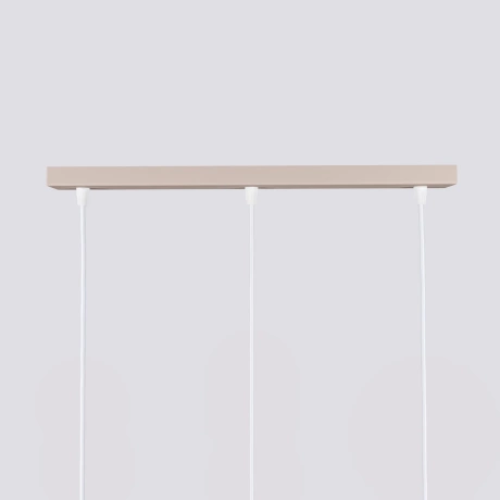 Pendant lamp KARBON 3L taupe