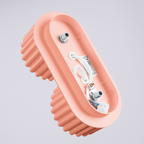 Ceiling lamp AURA 2 peach Gx53